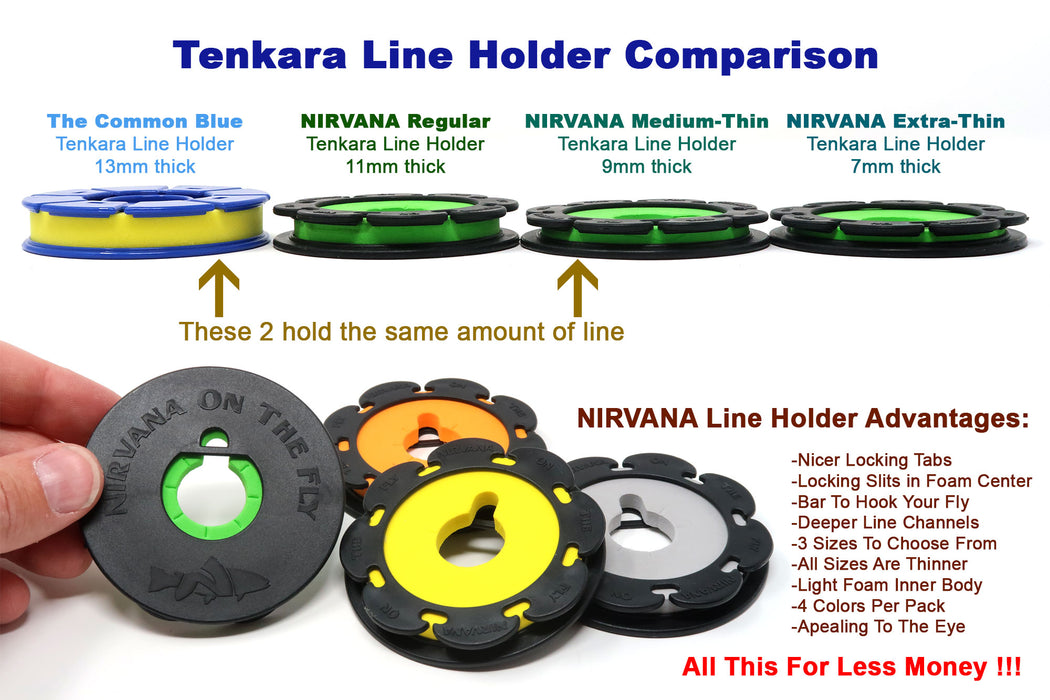 Nirvana Line Holders (4 pack)