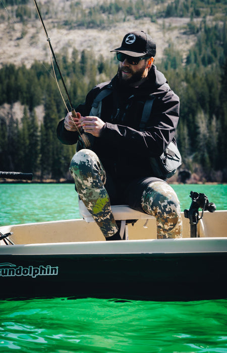 AIRBLITZ Pitch Black Perforated Neoprene Leggings - Unisex