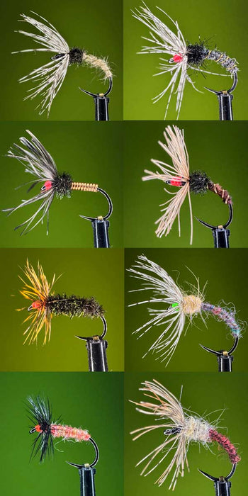 Brent's Favorite Top 8 Tenkara Kebari Combo (24 flies)