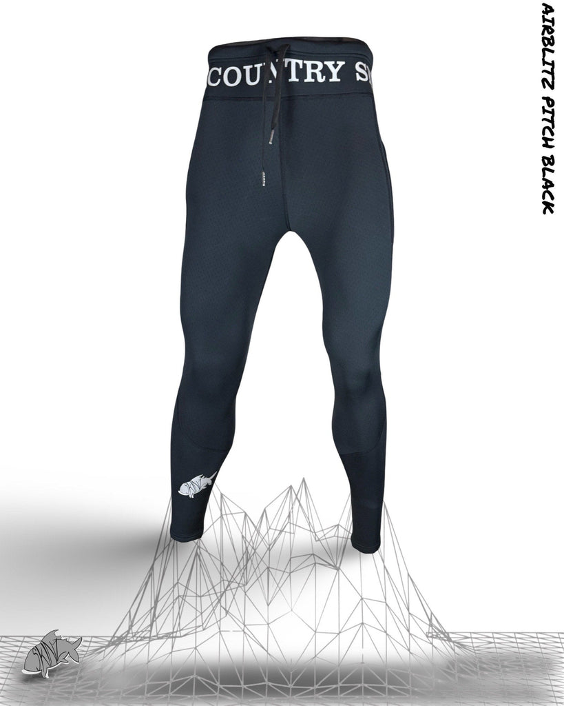 Backcountry Skinz AIRBLITZ Pitch Black Perforated Neoprene