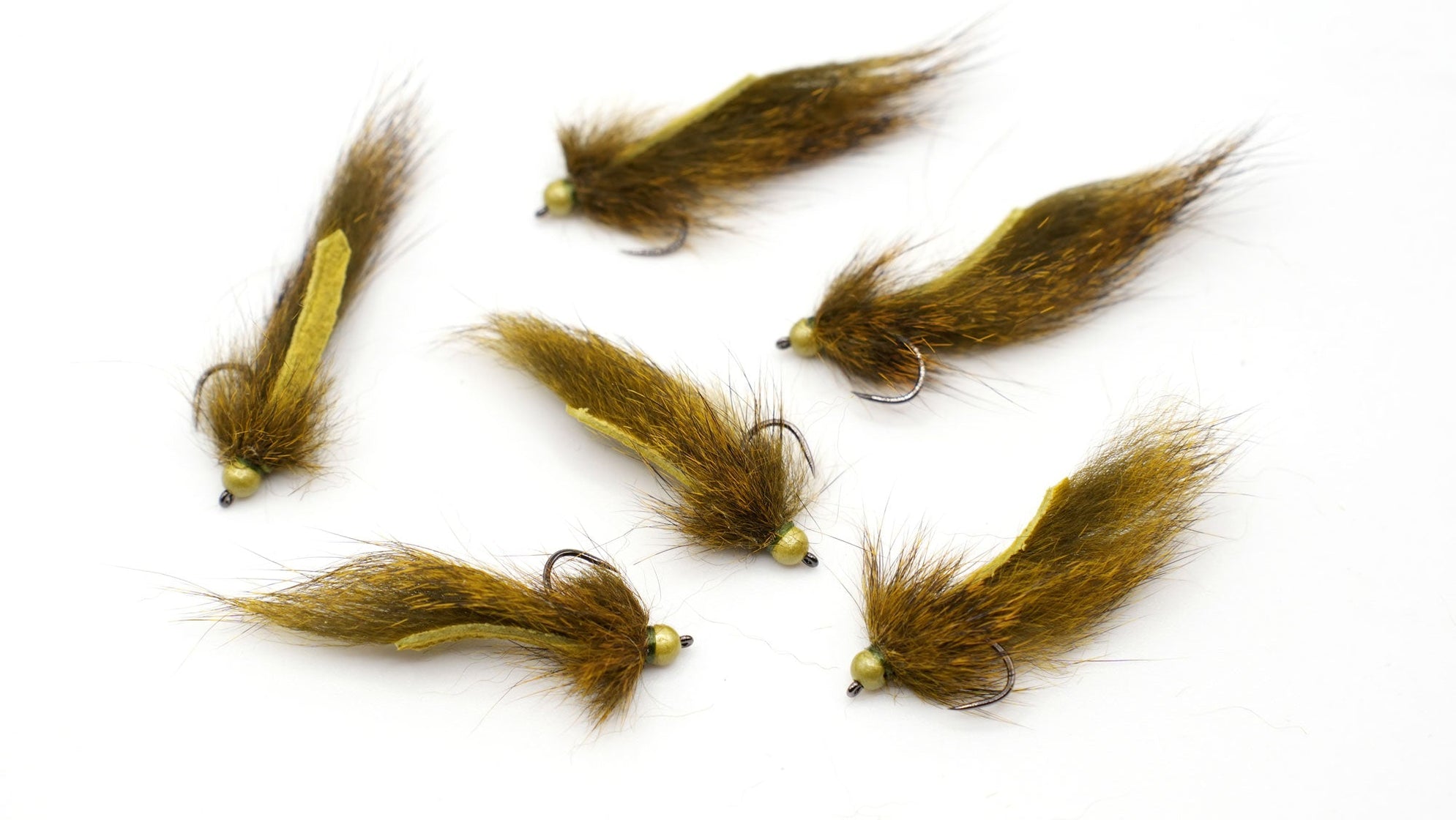 MICRO Sour Apple Leech (6 flies) | Moonlit Fly Fishing — DRAGONtail Tenkara