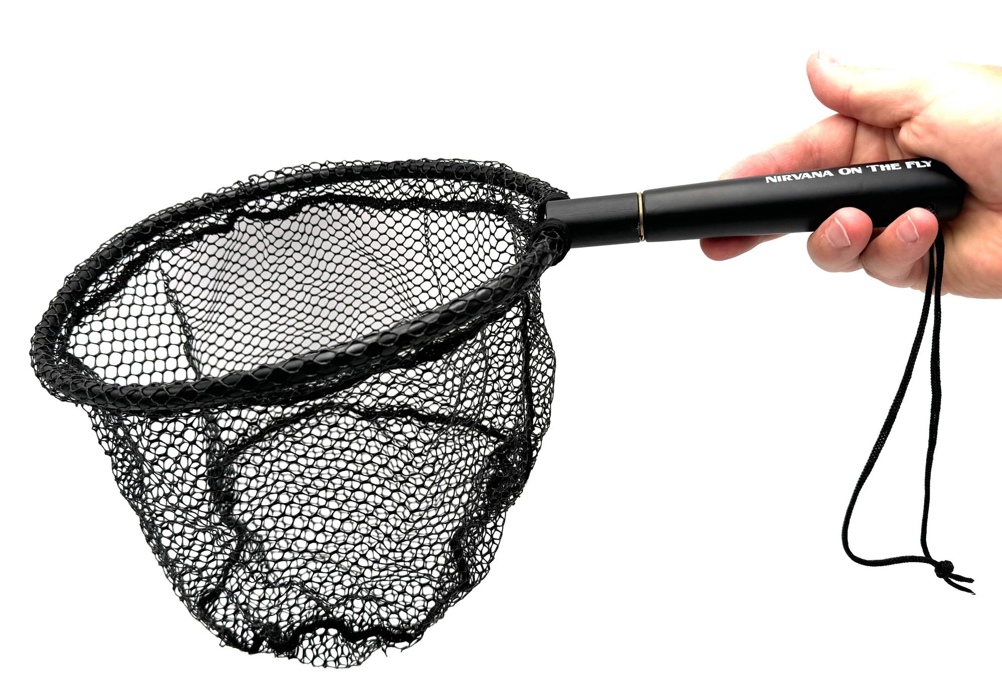 NIRVANA Folding Damo 25cm Creek Net w/Rubber Coated Netting ...