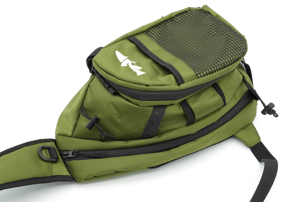 esoteric tackle tenkara fishing sling pack sling bag NIRVANA Sling Pack — DRAGONtail Tenkara