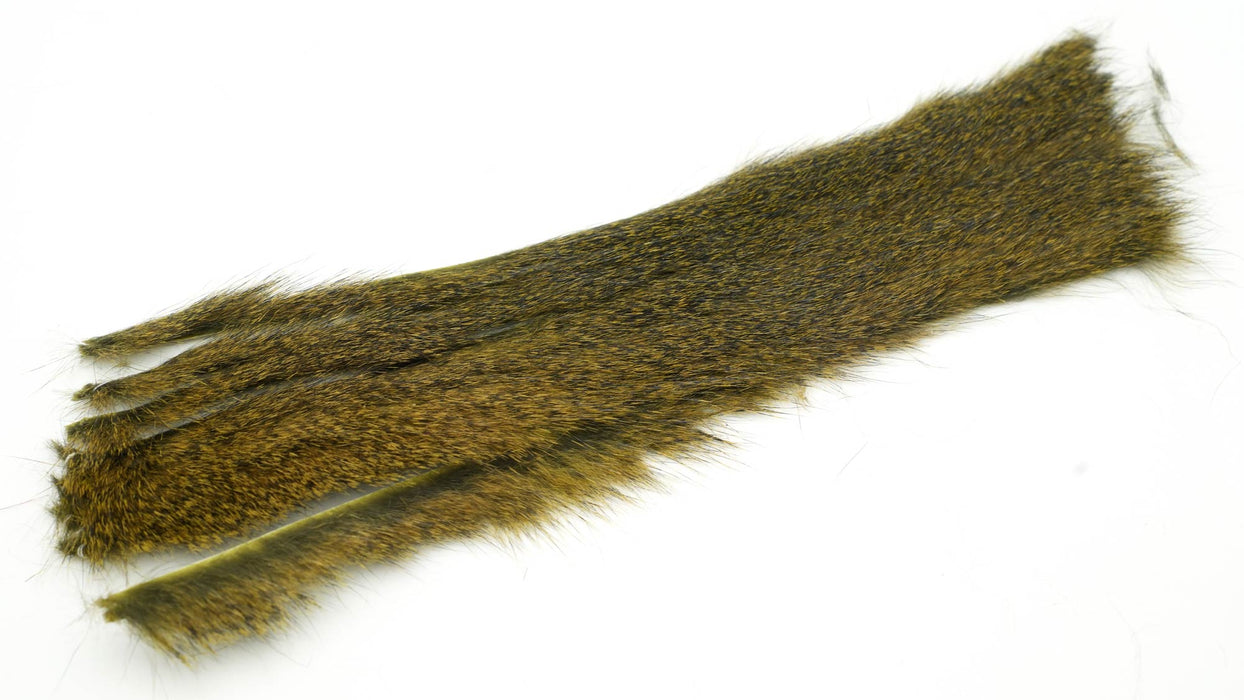 Moonlit Fly Fishing Pine Squirrel Zonker Strip 1/2 Hides