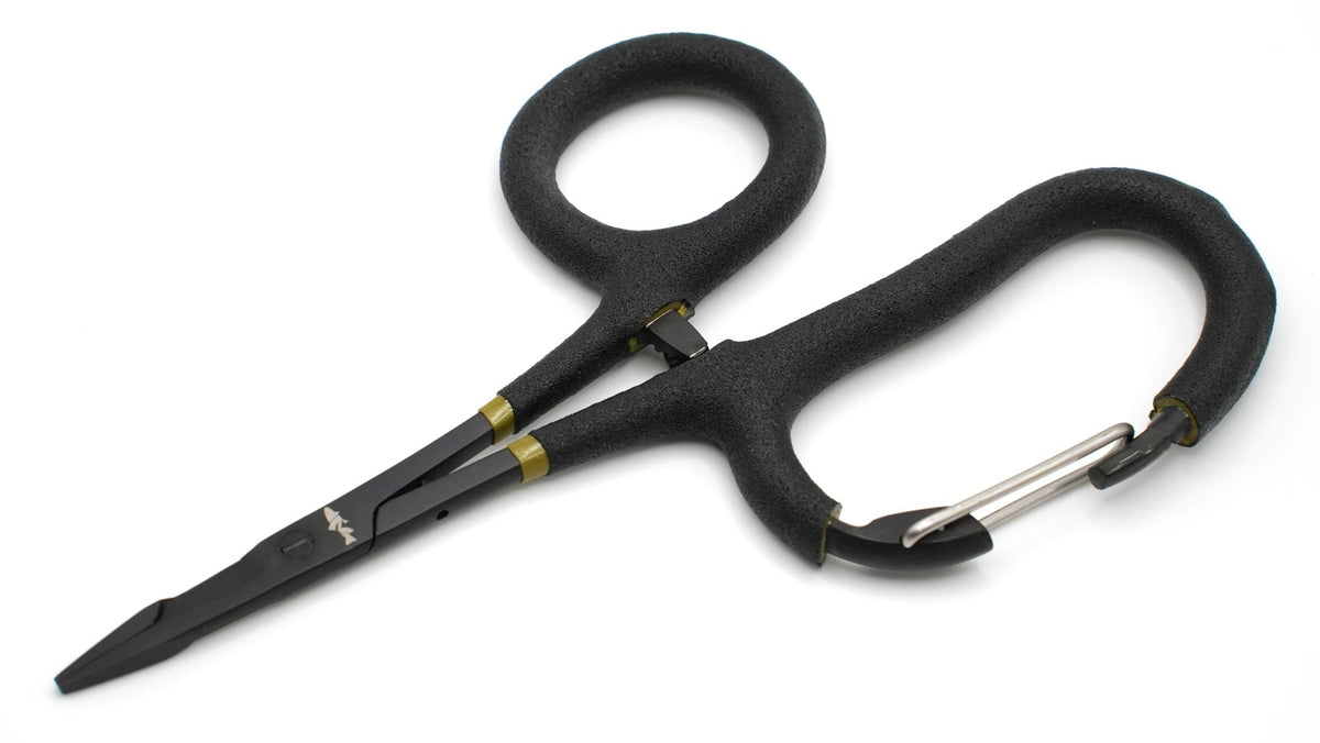 NIRVANA Quick Draw Forceps with Built-In Carabiner — DRAGONtail