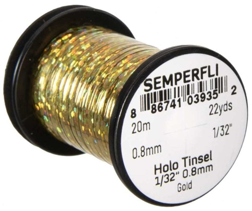 Semperfli Holographic Tinsel 1/32 medium (0.8mm)