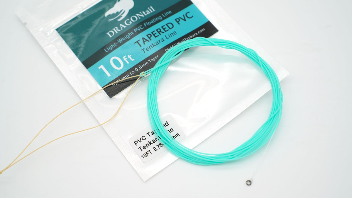 Tapered PVC Floating Tenkara Line (Mono-Core with tippet ring