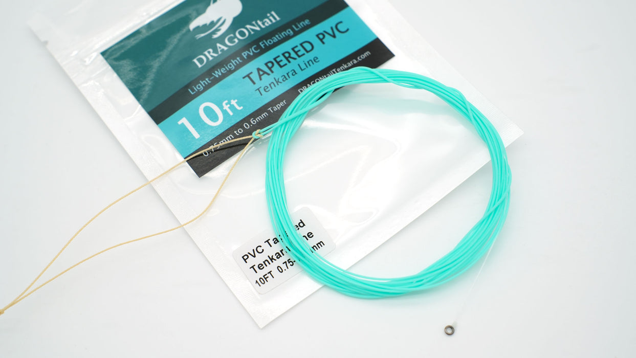 Tapered PVC Floating Tenkara Line (Mono-Core with tippet ring)
