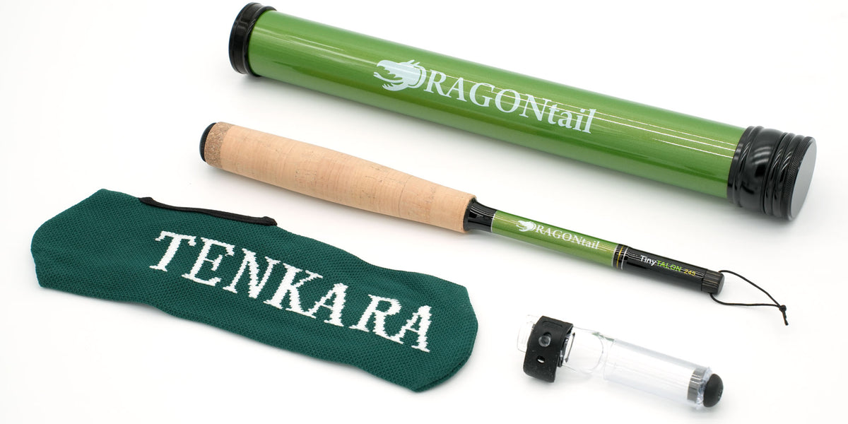 TinyTALON 245 Pocket Mini Tenkara Rod 8ft — DRAGONtail Tenkara