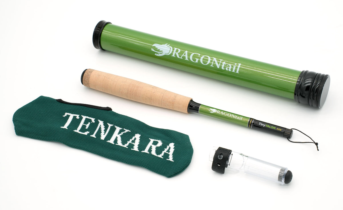 konect 鉢　DragonTail TinyTALON 245 Pocket Mini Tenkara Rod 8ft — DRAGONtail Tenkara