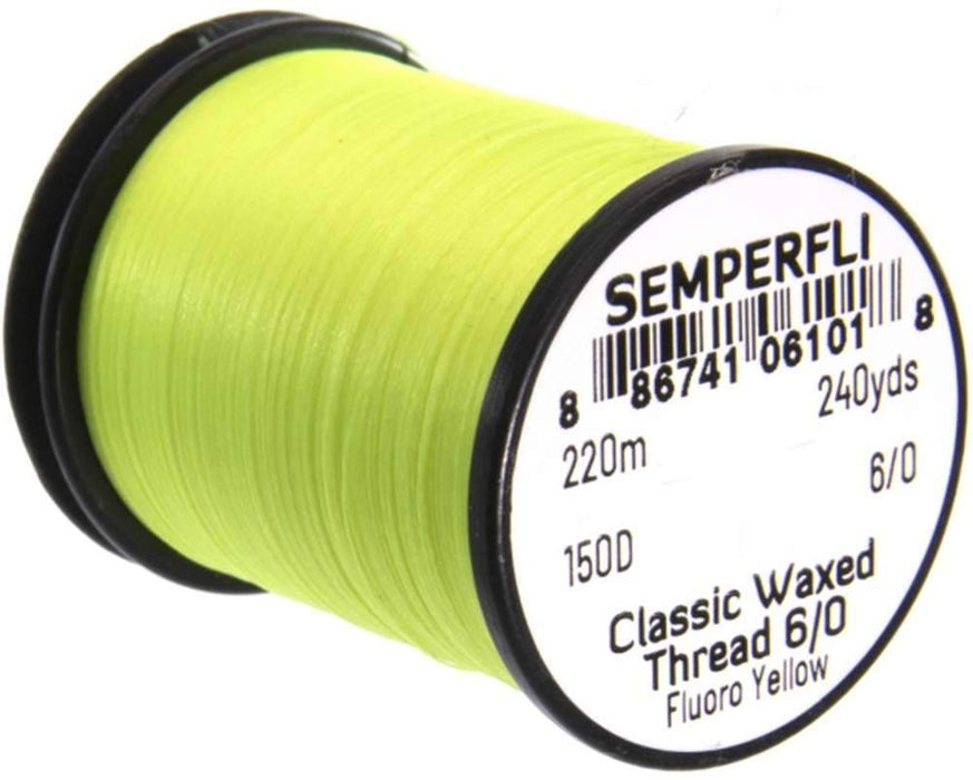 Semperfli 8/0 Classic Waxed Thread - Blue Ribbon Flies