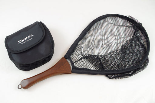 dala fishing net DAIWA Folding Net Wood Handle — DRAGONtail Tenkara