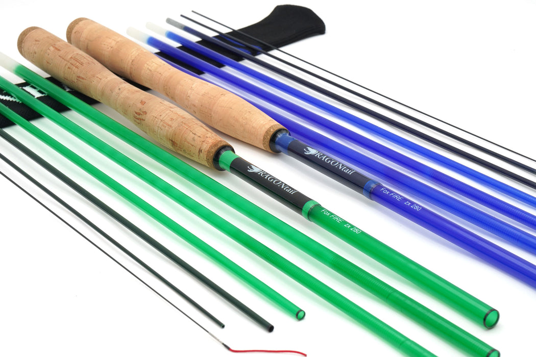 Clear Blue High Quality Fiberglass Fly Rod - China Fishing Rod and