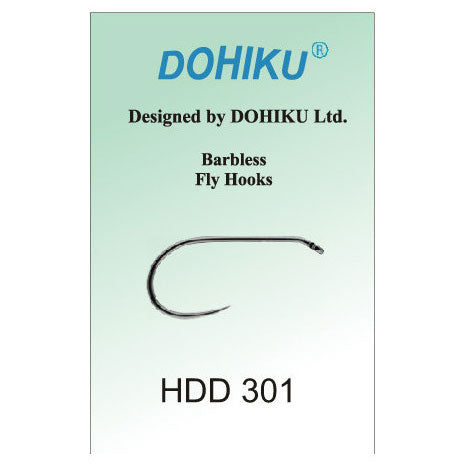 DOHIKU Dry Fly Hook HDD 301 (25 pack)