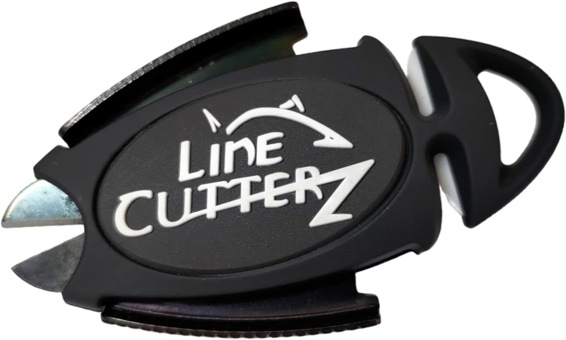 Line Cutterz Dual Hybrid Micro Scissors - Stealth Black