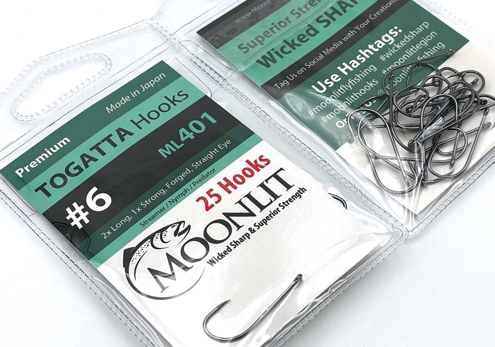 Moonlit TOGATTA ML401 Premium Barbless Hook