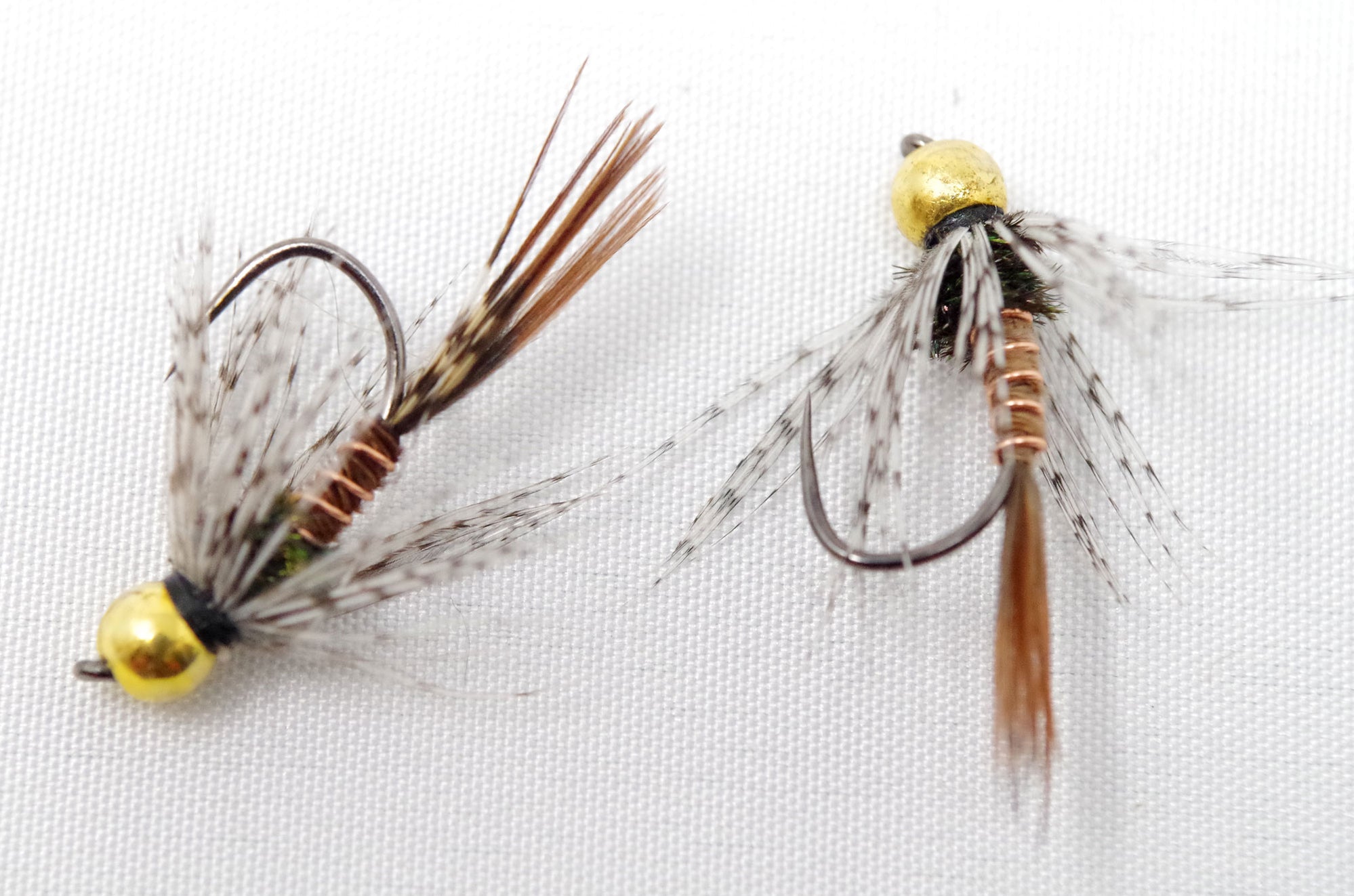 12 Pheasant Tail Soft Hackle flies — DRAGONtail Tenkara