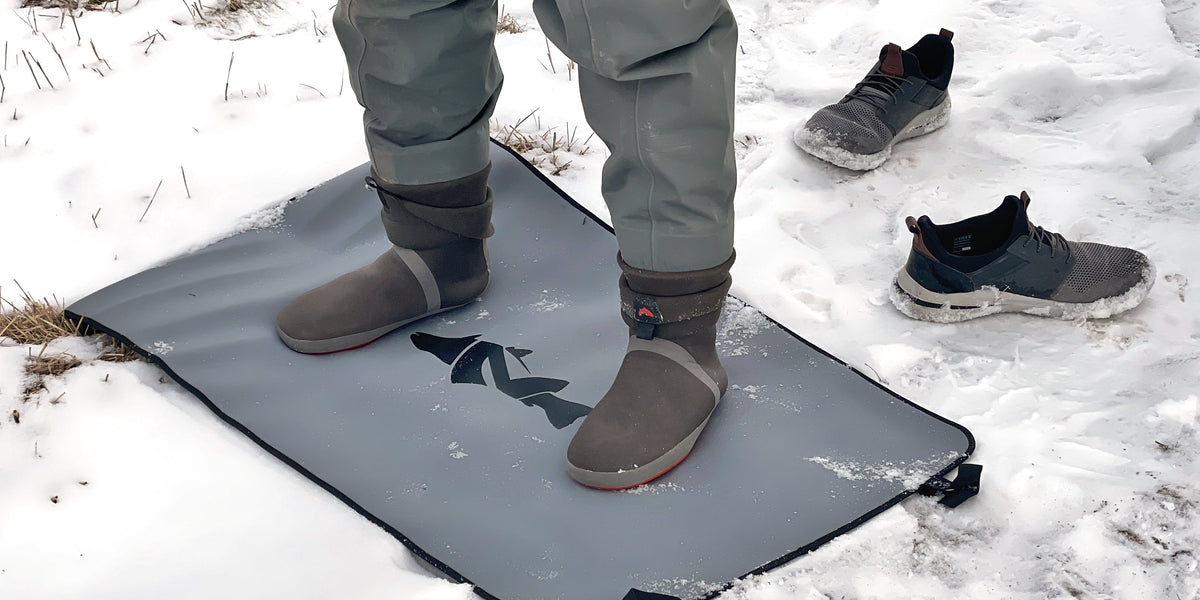 Neoprene Wader Changing Mat — DRAGONtail Tenkara