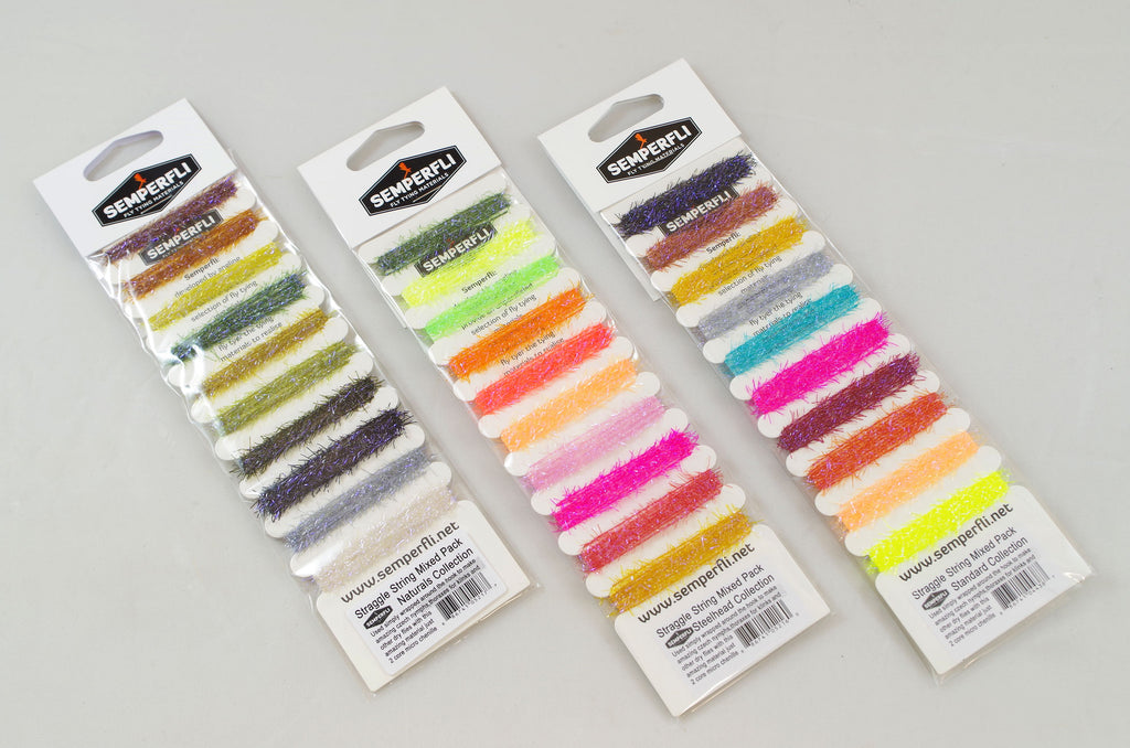 Bert, Stitt, Mulligyn3枚まとめて Straggle String Mixed Pack — DRAGONtail Tenkara